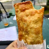 Look how big it is! at Veguai in Florianopolis