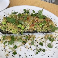 green toast  at Numa Café - AMUN Cafe in Lisbon