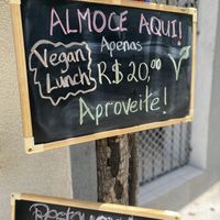 All vegan food - lunch special for $4!   at Cri Cri Cru Restaurante (Loja Bênção Brasil) in Sao Paulo