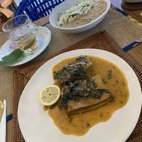 Prato santo peixe totalmente vegano   at Cri Cri Cru Restaurante (Loja Bênção Brasil) in Sao Paulo