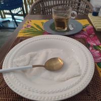 Galette de tapioca sucrée at Cri Cri Cru Restaurante (Loja Bênção Brasil) in Sao Paulo