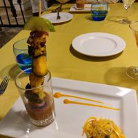 Vegan kabob at Chettinad Canteen in Coimbatore