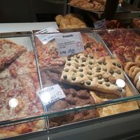 Focaccia, pizza, pizzette, focaccia multicereale at L Arte del Buon Pane in Bergamo