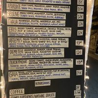 Persephone with vegan cheese and very flavorful mushrooms  at Mama Gaia   in Lisbon