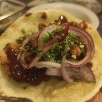 Taco vegano at El Temple in Benidoleig