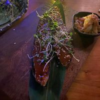 Miso eggplant  at TABŪ in Dubai