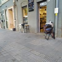 entrance at Pizzeria Grains in Cagliari