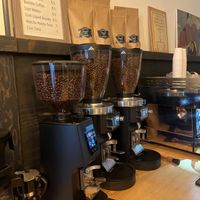 Coffee grinders with decaf option  at Coffee + Matcha Bar in Basel
