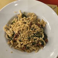 Strozzapreti cime di rapa e pomodorini  at Mosso in Milan