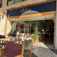So pretty and clean . The waitress was super friendly and helpful   at Alubia plant power in Mallorca