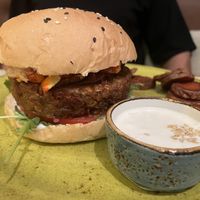 Burger  at Alubia plant power in Mallorca