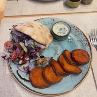 Kebab   at Alubia plant power in Mallorca