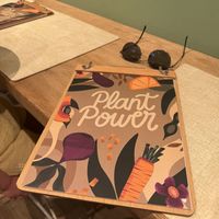 Menu  at Alubia plant power in Mallorca