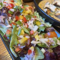 Salad of the day   at Jorge's Restaurant in Norwich