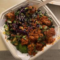 Latin Lover salad with tofu  at Honest Greens - Fuencarral in Madrid