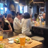 Busy at Honest Greens - Fuencarral in Madrid