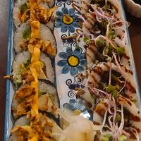 Chili tofu and avocado at ŠMAK in Bratislava