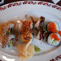 Sushi mixed plate at ŠMAK in Bratislava