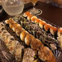 Sushi platter (~26€)  at ŠMAK in Bratislava