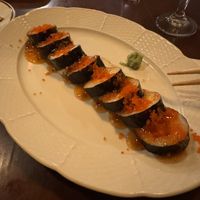 Vegan caviar sushi  at ŠMAK in Bratislava