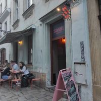 Outside at ŠMAK in Bratislava