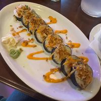 The spicy tofu and avocado roll   at ŠMAK in Bratislava