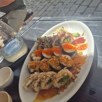 Sushi set for 2 people at ŠMAK in Bratislava