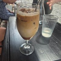 Ice coffee at ŠMAK in Bratislava