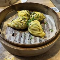 pad thai dumplings  at Dim Sum Spot - Anděl in Prague