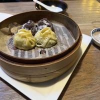 kiwi and blueberry dumplings  at Dim Sum Spot - Anděl in Prague
