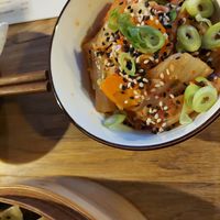 Homemade kimchi at Dim Sum Spot - Anděl in Prague