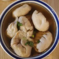 Vegan soup at Dum Dum - Dumpling Shop in Quito