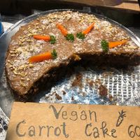 Carrot cake at Vegan Cake in Pai