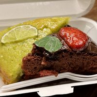 Lime & strawberry chocolate   at Vegan Cake in Pai