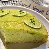 Lime vegan cake (60 THB)  at Vegan Cake in Pai