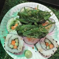 Vegan sushi   at Pai Sushi Bar in Pai