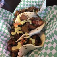 Vegan Korean tacos  at Depot Tavern in Minneapolis