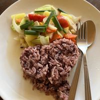 Only pineapple seems to be different   at Dacha Tree Cafe, Gallery and Deli  in Pai