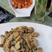 gnocchi with Tomatosauce at SAPORI ITALIANI in Trinidad
