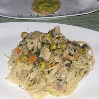 Pasta with Vegetables and Whitewine sauce at SAPORI ITALIANI in Trinidad
