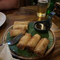 Vegetable spring rolls   at Paradise Pearl in Koh Phi Phi