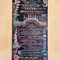 March 2024 menu at Down to Earth Café in Mechanicsburg