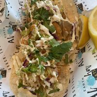 “Fish” tacos  at Earth Aloha Eats in Kihei