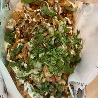 Teriyaki fries  at Earth Aloha Eats in Kihei