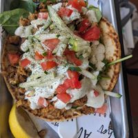 Gyro at Earth Aloha Eats in Kihei