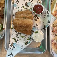 Nozzerella sticks with ranch   at Earth Aloha Eats in Kihei