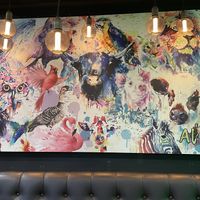  Beautiful mural  at Earth Aloha Eats in Kihei