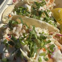 Fish tacos 🌮   at Earth Aloha Eats in Kihei