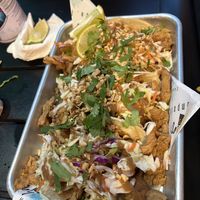 Chicken Thai tacos   at Earth Aloha Eats in Kihei