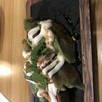 Og dumplings  at Hide Out in Wellington